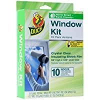 Duck Brand 281506 Indoor 10-Window Shrink Film Insulator Kit- 62-Inch x 420-Inch by Duck